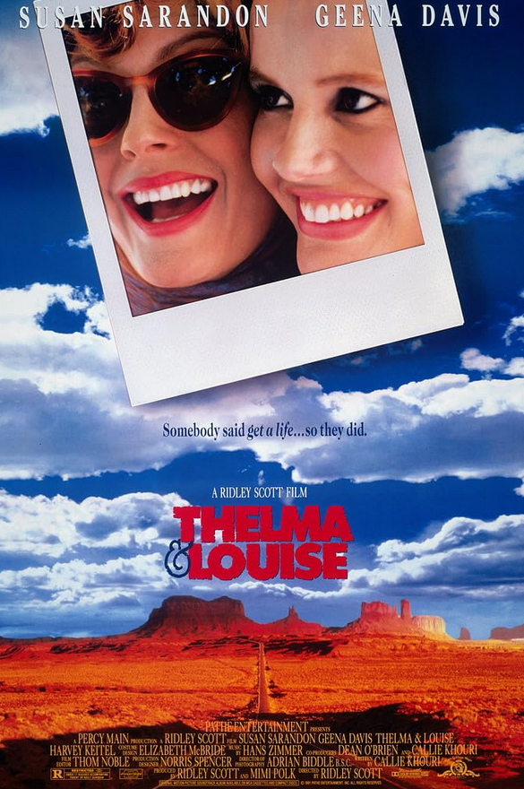 poster for the film thelma & louise